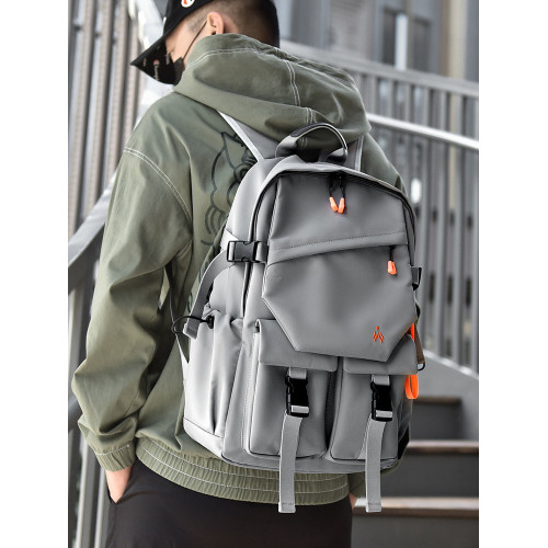 後後背包男士雙肩包大容量休閒潮流運動電腦男初中高中大學生旅行書包