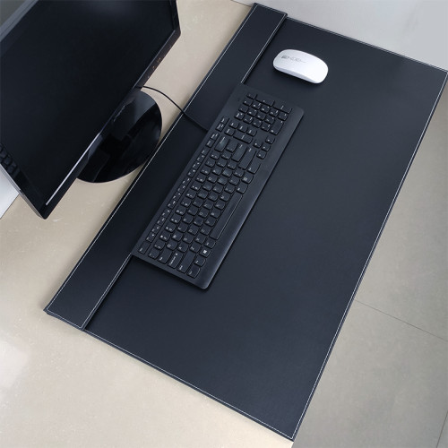 皮質辦公寫字桌墊超大號皮革大班墊商務案台書寫板滑鼠墊硬面加厚