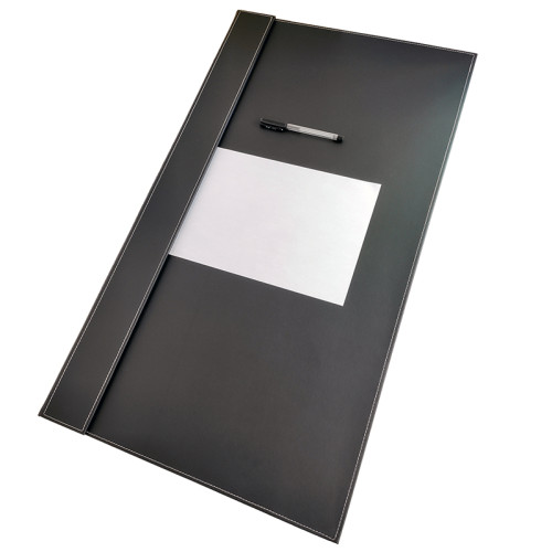 皮質辦公寫字桌墊超大號皮革大班墊商務案台書寫板滑鼠墊硬面加厚