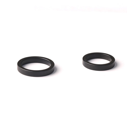 陶瓷戒指男小衆設計女高級感冷淡風素圈黑色情侶對戒2025年新款潮