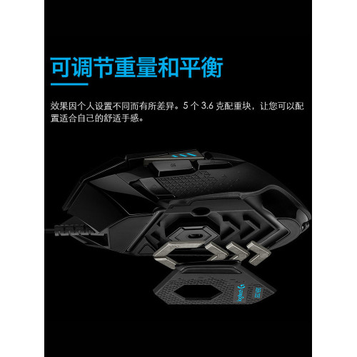 羅技g502hero主宰者有線滑鼠電競遊戯RGB電腦滑鼠cf宏編程LOL拆包 羅技g502hero主宰者有線滑鼠電競遊戯RGB電腦滑鼠cf宏編程LOL拆包
