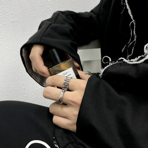 G-Overshare 簡約多層個性ins冷淡風戒指三環設計男女百搭指環潮 G-Overshare 簡約多層個性ins冷淡風戒指三環設計男女百搭指環潮
