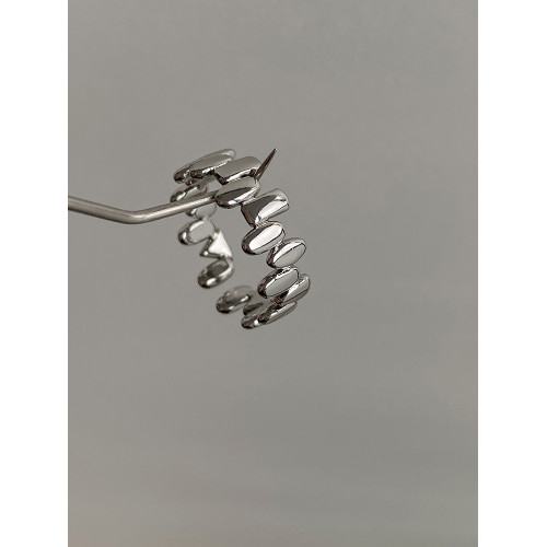 DOUDOUSTORE小衆設計不規則幾何戒指女個性開口食指戒指環手飾