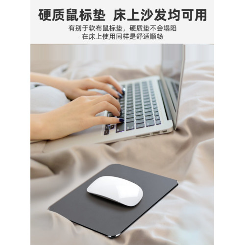 樹脂滑鼠墊硬質小大號電競遊戯專用順滑筆記型電腦辦公墊防水耐髒