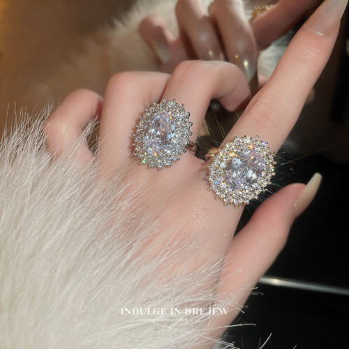 誇張開口戒指女2025新款爆款時尚食指戒輕奢高級感個性指環手飾 誇張開口戒指女2025新款爆款時尚食指戒輕奢高級感個性指環手飾