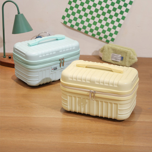 16寸手提行李箱化妝包女大容量密碼箱防水洗漱包化妝跟妝收納箱