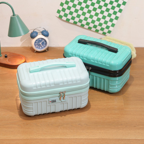 16寸手提行李箱化妝包女大容量密碼箱防水洗漱包化妝跟妝收納箱