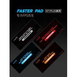 法斯特fasterpadGT1Plus超纖布FPS專用電競超大滑鼠墊csgo瓦遊戯