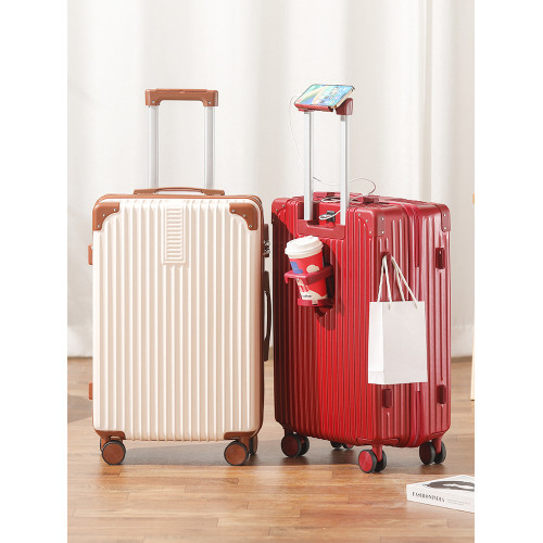 新款多功能萬向輪子母箱大容量拉桿箱男女旅行箱結實耐用密碼箱子