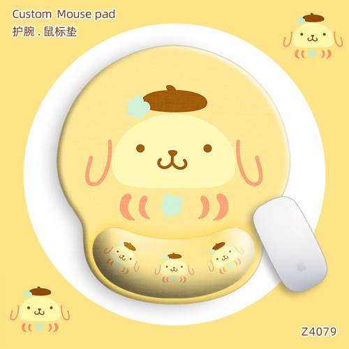 布丁狗和它的朋友們護腕滑鼠墊雙子星立體手腕墊美樂蒂防滑護腕女