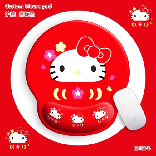 布丁狗和它的朋友們護腕滑鼠墊雙子星立體手腕墊美樂蒂防滑護腕女