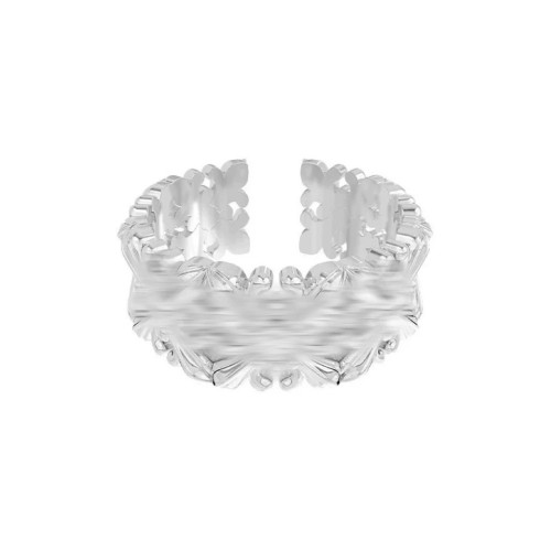 原創設計鳶w滿圈戒指女開口復古輕奢高級食指戒小衆美拉德飾品