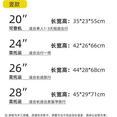 寬拉桿鋁框行李箱男女大容量26寸旅行箱學生拉桿密碼箱登機箱20寸 寬拉桿鋁框行李箱男女大容量26寸旅行箱學生拉桿密碼箱登機箱20寸