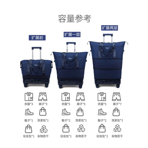 2026新款行李箱包結實耐用折疊20寸拉桿箱箱超大行李旅行簡易登機