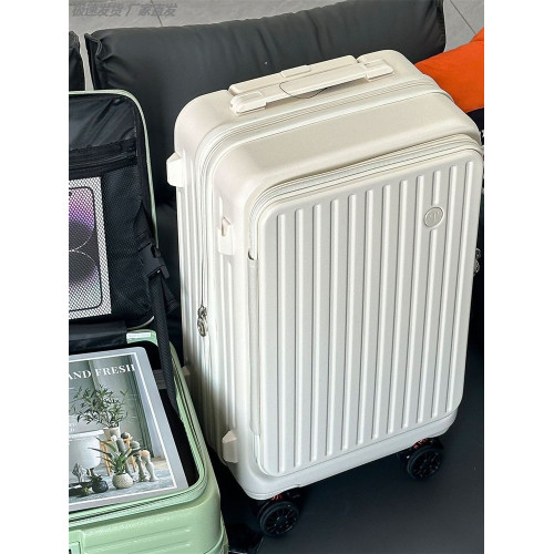 20x30x40cm登機箱超大容量多功能側開口行李女20寸擴容男拉桿旅行