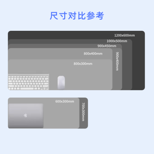 CASEFUl插畫設計灰桌面布面橡膠星星皮革辦公滑鼠墊桌墊可愛少女