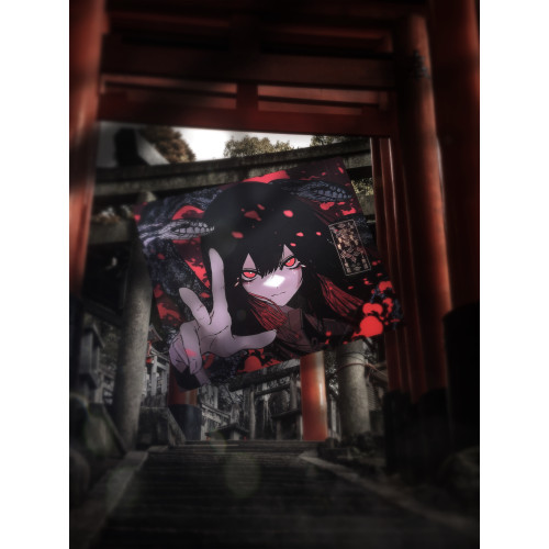 AbyssGaming嵐玉/紅玉二次元鋼化玻璃滑鼠墊電競遊戯FPS專用超大