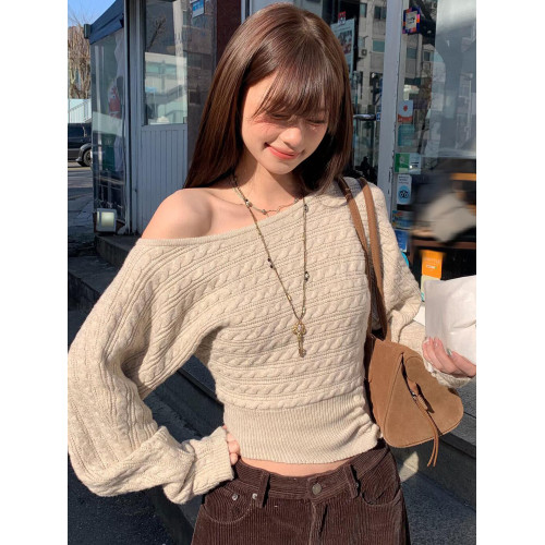 復古鳶尾花浮雕鑰匙串珠編繩項鍊女小衆高級感百搭獨特毛衣鏈配飾