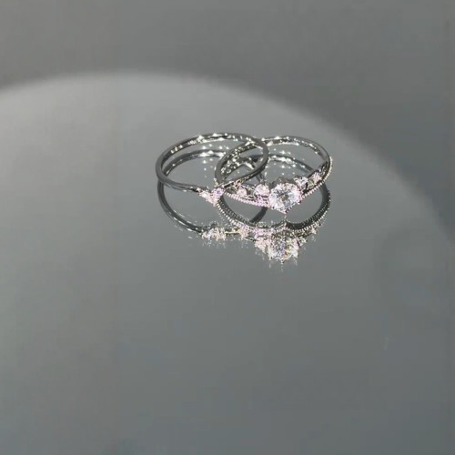 柔柔時尚皇冠套戒氣質易搭戒指指環曡戴輕奢食指戒 柔柔時尚皇冠套戒氣質易搭戒指指環曡戴輕奢食指戒