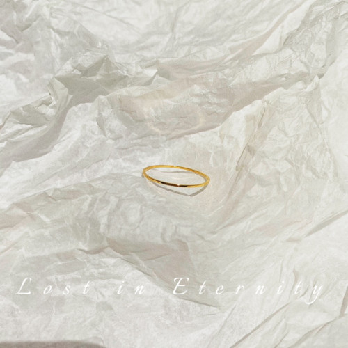 【Eternity】巨細!洗手免摘 美國18K金色簡約關節戒指曡戴尾戒 【Eternity】巨細!洗手免摘 美國18K金色簡約關節戒指曡戴尾戒