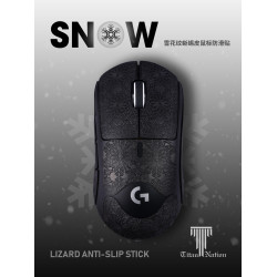 泰坦國度蜥蜴皮滑鼠防滑防汗貼適用於GPW/GPW2/GPW3毒蝰雪花紋