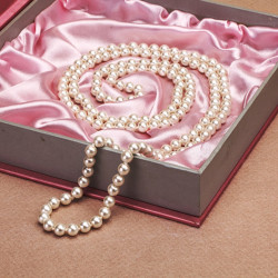 韓版氣質多圈珍珠項鍊女式長款多層打結毛衣鏈旗袍百搭時尚項飾品