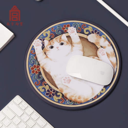 故宮淘寶｜故宮貓滑鼠墊小號卡通可愛辦公加厚博物館文創禮物