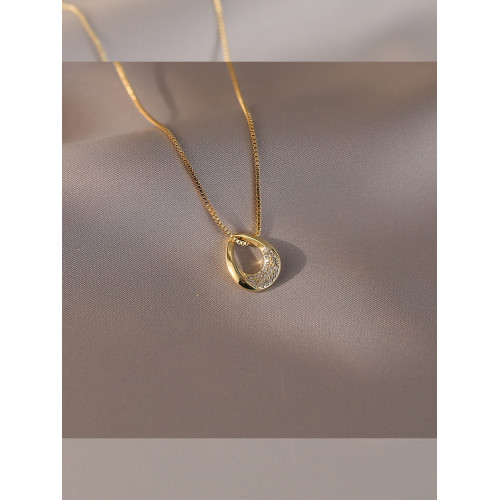 輕奢項鍊女款2026新款女高級設計感小衆毛衣鏈鎖骨鍊精緻吊墜配飾