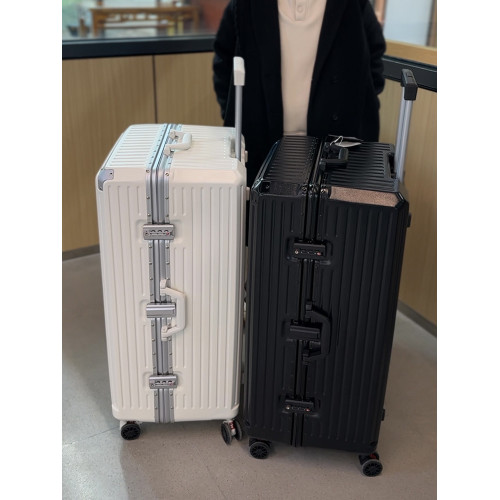 大容量鋁框行李箱多功能拉桿箱女34皮箱萬向輪男旅行密碼箱子80寸