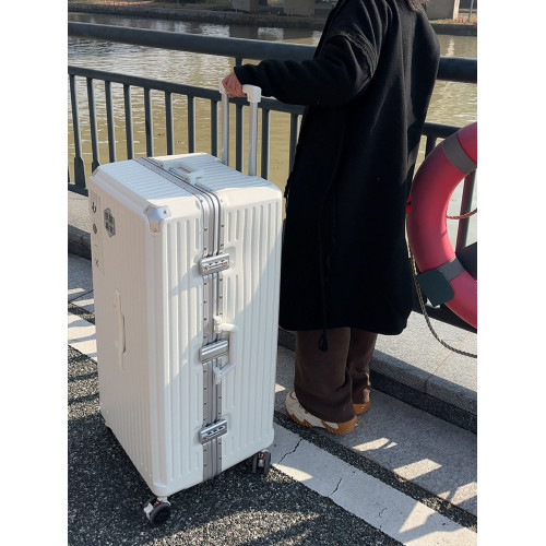 大容量鋁框行李箱多功能拉桿箱女34皮箱萬向輪男旅行密碼箱子80寸