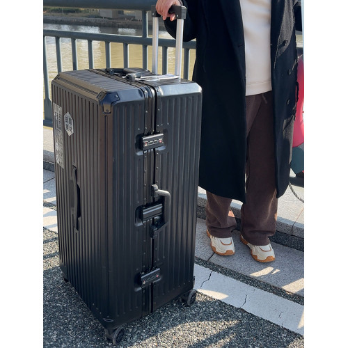 大容量鋁框行李箱多功能拉桿箱女34皮箱萬向輪男旅行密碼箱子80寸