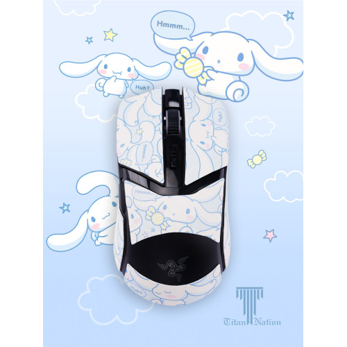 泰坦國度適用於雷蛇眼鏡蛇專業版泰坦皮滑鼠防滑貼蝰蛇巴蛇汗貼