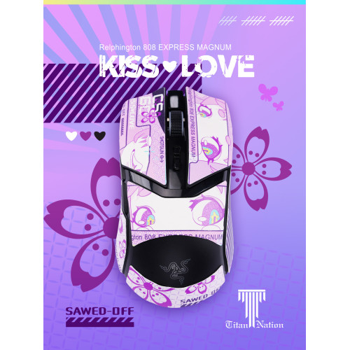 泰坦國度適用於雷蛇眼鏡蛇專業版泰坦皮滑鼠防滑貼蝰蛇巴蛇汗貼