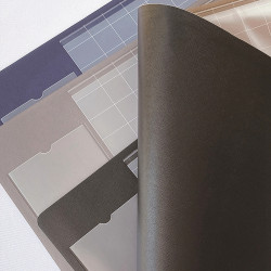 超大號備忘寫字墊多功能收納滑鼠墊鍵盤墊帶日歷簡約辦公室書桌墊