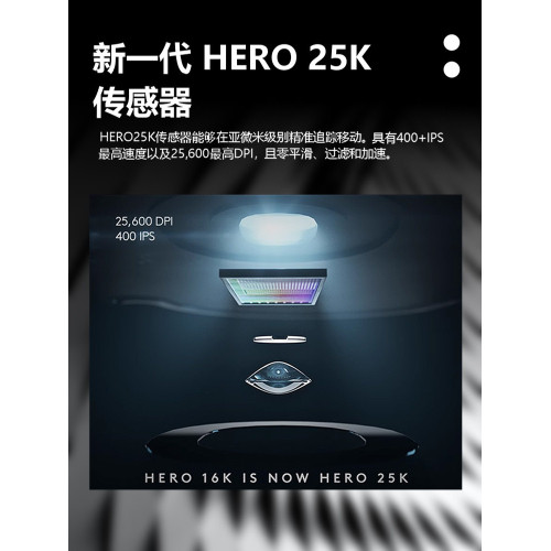 羅技G502 HERO主宰者25600dpi 有線遊戯電競滑鼠宏編程可配重 LOL