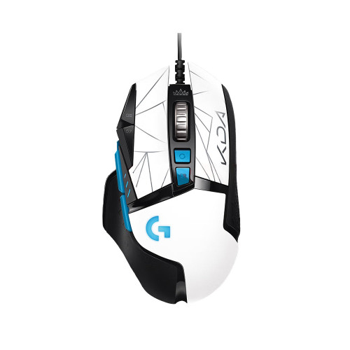 羅技G502 HERO主宰者25600dpi 有線遊戯電競滑鼠宏編程可配重 LOL