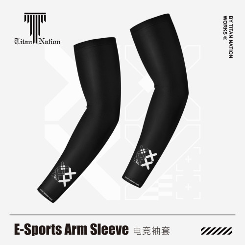 泰坦國度FPS遊戯專用電競冰袖吸汗透氣絲滑袖套csgo瓦羅蘭特冰袖