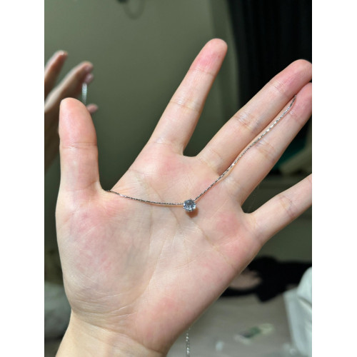 一鑽封神!超閃清透大方日系高級清冷感百搭洋氣項鍊頸鏈質感百搭