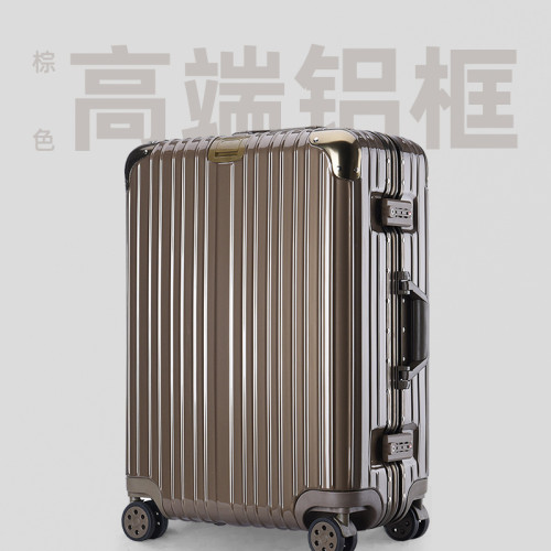 All Aluminum Carry On Luggage Case Alloy Metal Suitcase TSA