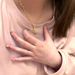 金店同款福祿古法手工葫蘆項鍊吊墜女時來運轉鑲鑽百搭掛墜新年風