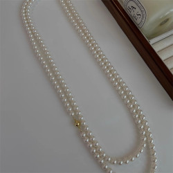 秋冬長款仿珍珠爆款毛衣鏈女2026新款大氣毛衣項鍊輕奢高級感配飾