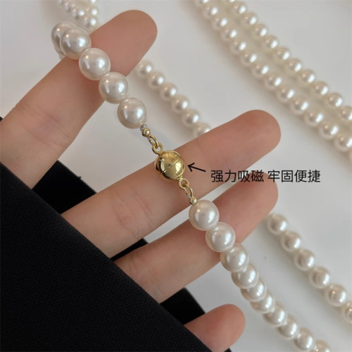 秋冬長款仿珍珠爆款毛衣鏈女2026新款大氣毛衣項鍊輕奢高級感配飾