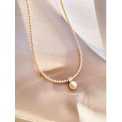 高亮秋冬珍珠毛衣鏈女2025新款爆款小衆設計感項鍊簡約頸鏈鎖骨鍊