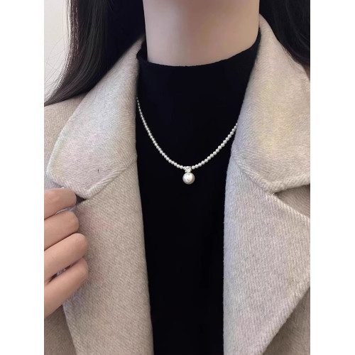 高亮秋冬珍珠毛衣鏈女2025新款爆款小衆設計感項鍊簡約頸鏈鎖骨鍊 高亮秋冬珍珠毛衣鏈女2025新款爆款小衆設計感項鍊簡約頸鏈鎖骨鍊