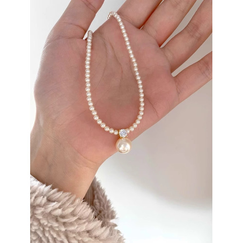 高亮秋冬珍珠毛衣鏈女2025新款爆款小衆設計感項鍊簡約頸鏈鎖骨鍊 高亮秋冬珍珠毛衣鏈女2025新款爆款小衆設計感項鍊簡約頸鏈鎖骨鍊