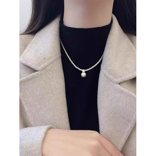 高亮秋冬珍珠毛衣鏈女2025新款爆款小衆設計感項鍊簡約頸鏈鎖骨鍊 高亮秋冬珍珠毛衣鏈女2025新款爆款小衆設計感項鍊簡約頸鏈鎖骨鍊