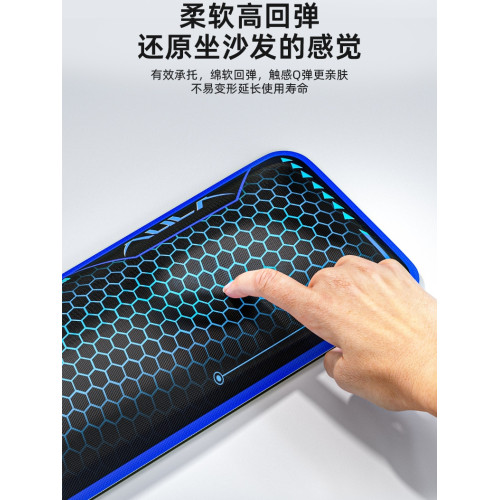 AULA狼蛛記憶棉手托機械鍵盤大桌墊104/87鍵護手腕墊掌托大滑鼠墊