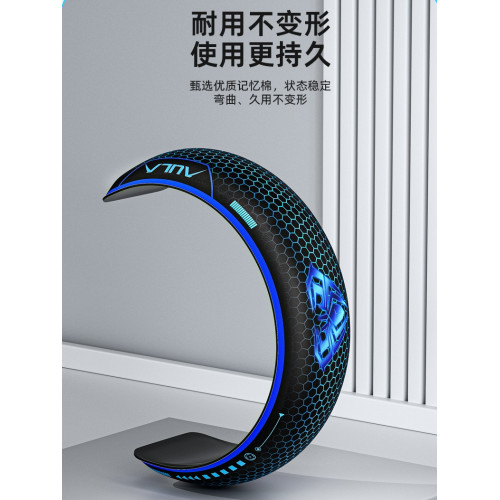 AULA狼蛛記憶棉手托機械鍵盤大桌墊104/87鍵護手腕墊掌托大滑鼠墊