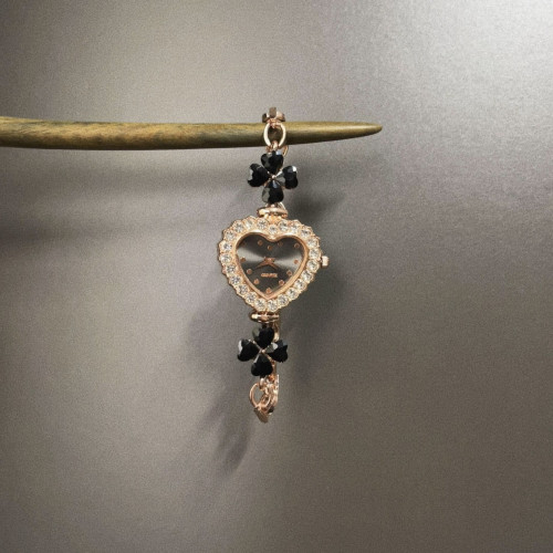 Vintage古著 Four-leaf clover love手錶