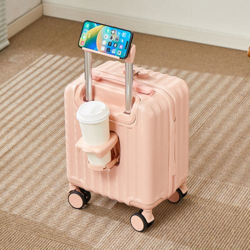 春秋航空廉航14寸登機箱20*30*40免托運小型拉桿箱密碼旅行行李箱